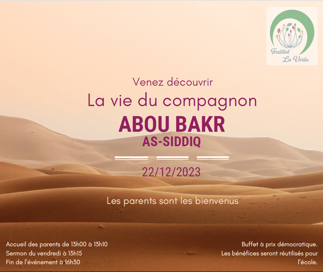 La vie du compagnon Abu Bakr